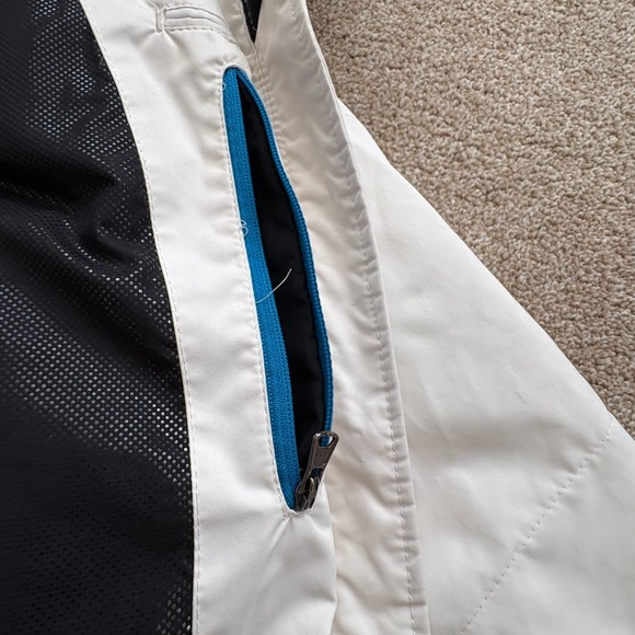 Columbia Omni-Heat Women Small Winter Jacket White Faux Fur Hood Omni Shield - Picture 8 of 16